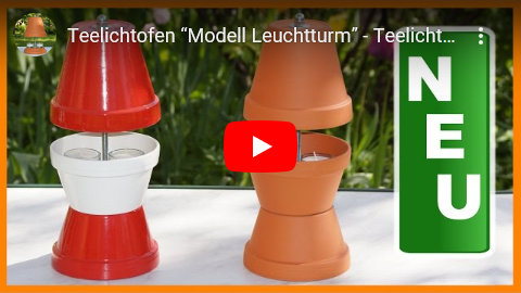 Video: Teelichtofen kaufen - Modell Leuchtturm