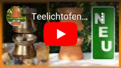 Teelichtofen kaufen, Modell Premium