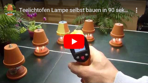 Video: Teelichtofen kaufen - Modell Original