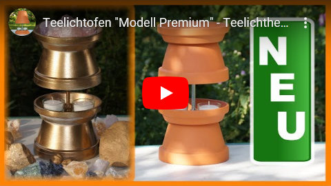 Video: Teelichtofen kaufen, Modell Premium